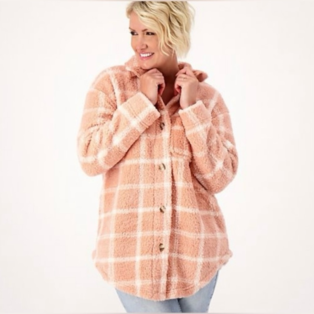 Koolaburra by Ugg Brushed Back Sherpa Cozy Jacket